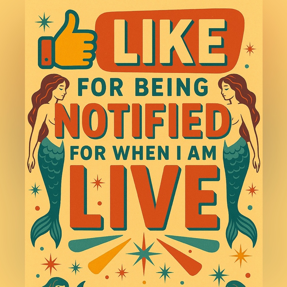 Live Show Preview — Like to Follow🧜🏽‍♂️